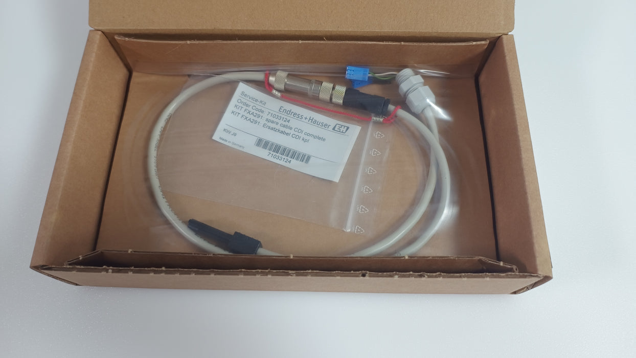 KIT FXA291: spare cable CDI complete (71033124) Endress Hauser