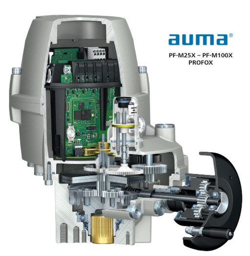 Actuador con protección anti-explosión PROFOX PF-MX AUMA