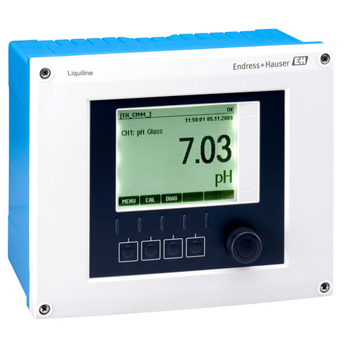 Transmisor Multiparamétrico Liquiline CM442 para análisis de líquidos Endress Hauser